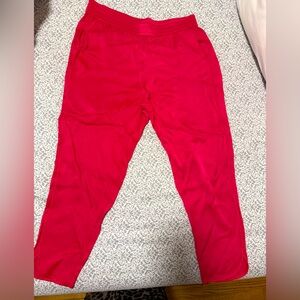 Zara Pink Satin Pants gently used